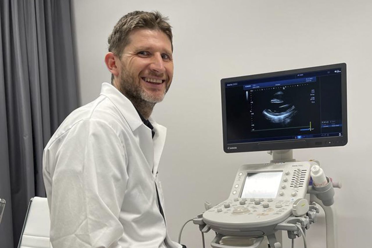 Visit our new cardiologist Peter Wohlfahrt