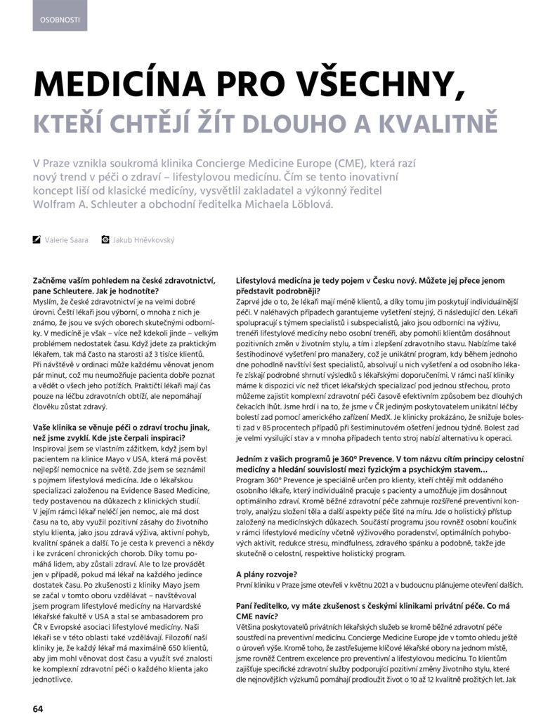 Medicina pro vsechny kteri chteji zit dlouho a kvalitne page