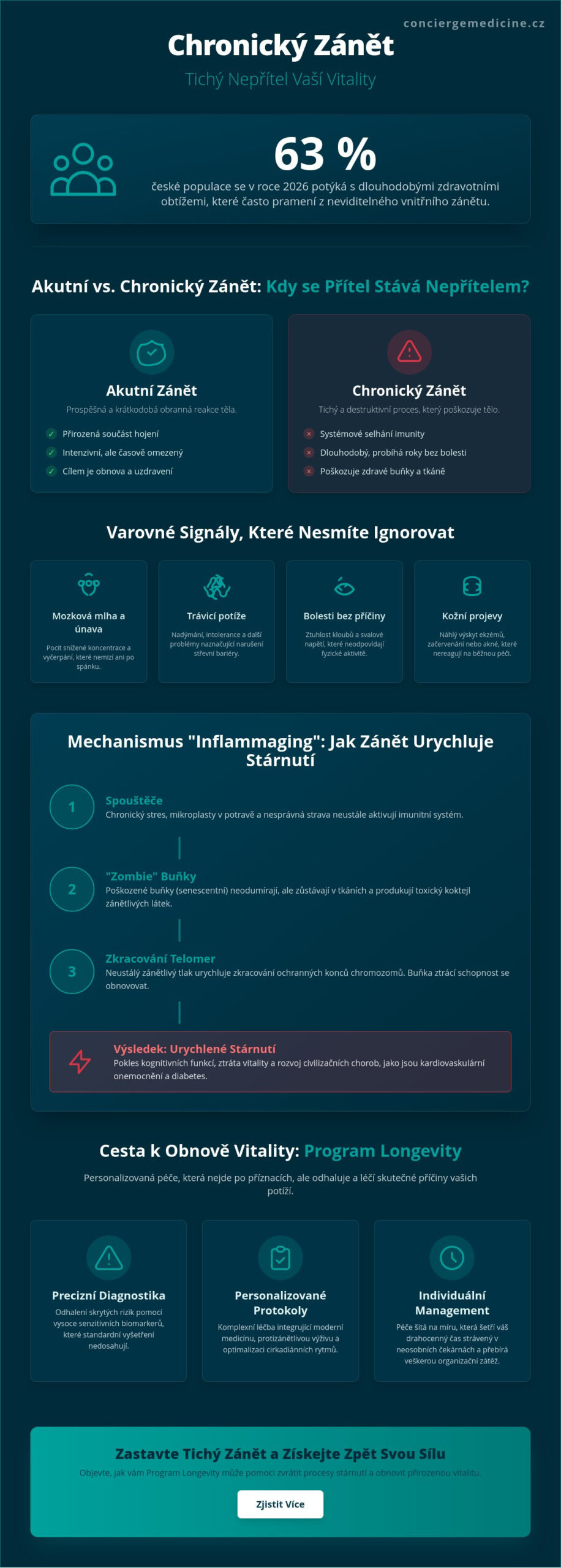 Léčba chronického zánětu: Komplexní průvodce moderní medicínou v roce 2026