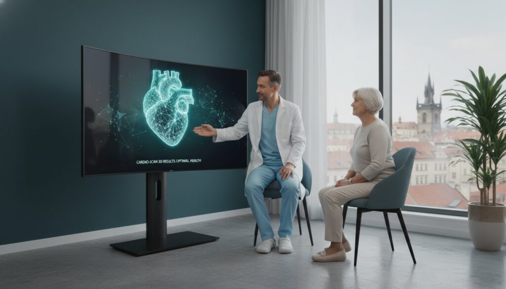 Ultrazvuk srdce soukromě v Praze: Špičková diagnostika bez čekání v roce 2026