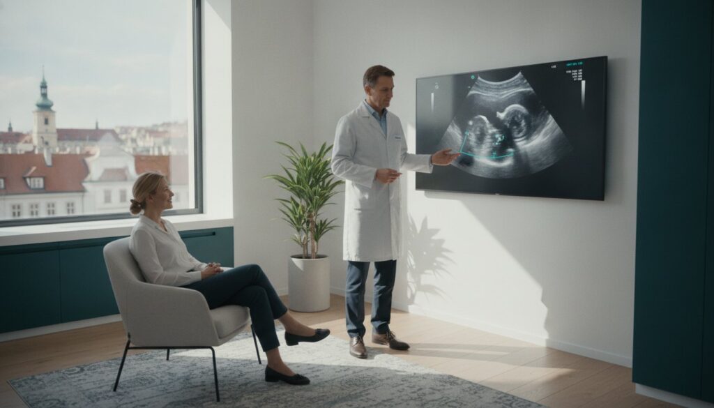 Sonografie břicha Praha: Precizní diagnostika v rámci prémiové péče 2026